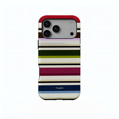 Fragola Coloful Stripes iPhone Case