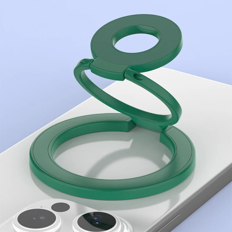 MagSafe Magnetic Phone Ring Holder – Foldable Stand & Grip