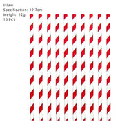 10pcs straw