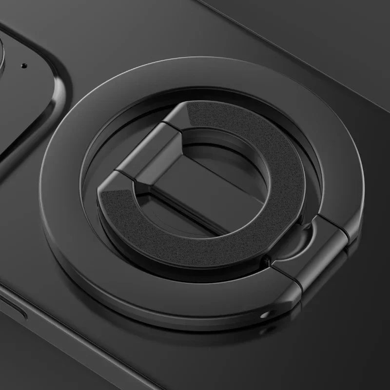 Magnetic Phone Ring Holder – MagSafe Foldable Stand & Grip
