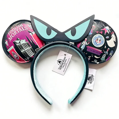 Disney Princess Minnie Ears Headband – Sequin Bow Hair Hoop