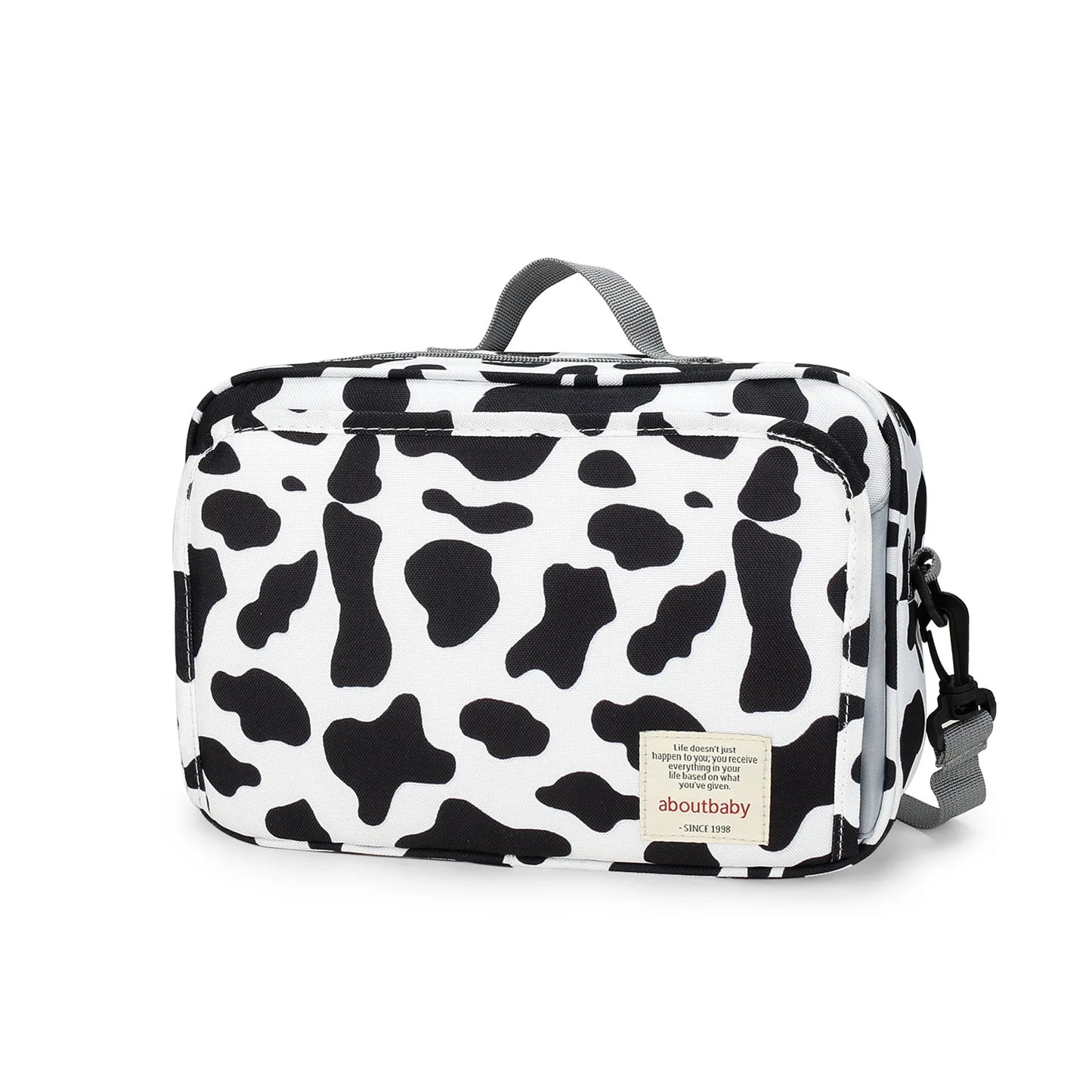Waterproof Baby Diaper Bag – Printed Wet Dry Reusable Maternity Bag