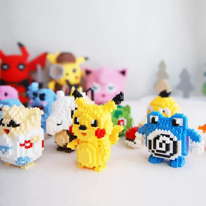 Pokemon Mini Building Blocks Set – Ash Ketchum & Characters