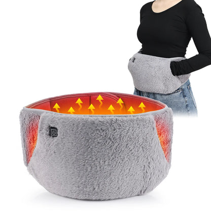 Electric Heating Waist Belt – USB Heated Pad for Back & Abdomen