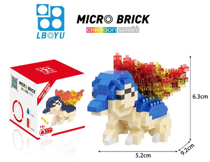 Pokemon Mini Building Blocks Set – Ash Ketchum & Characters