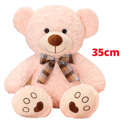 Kawaii Teddy Bear Plush Pillow – 35cm Stuffed Animal Doll