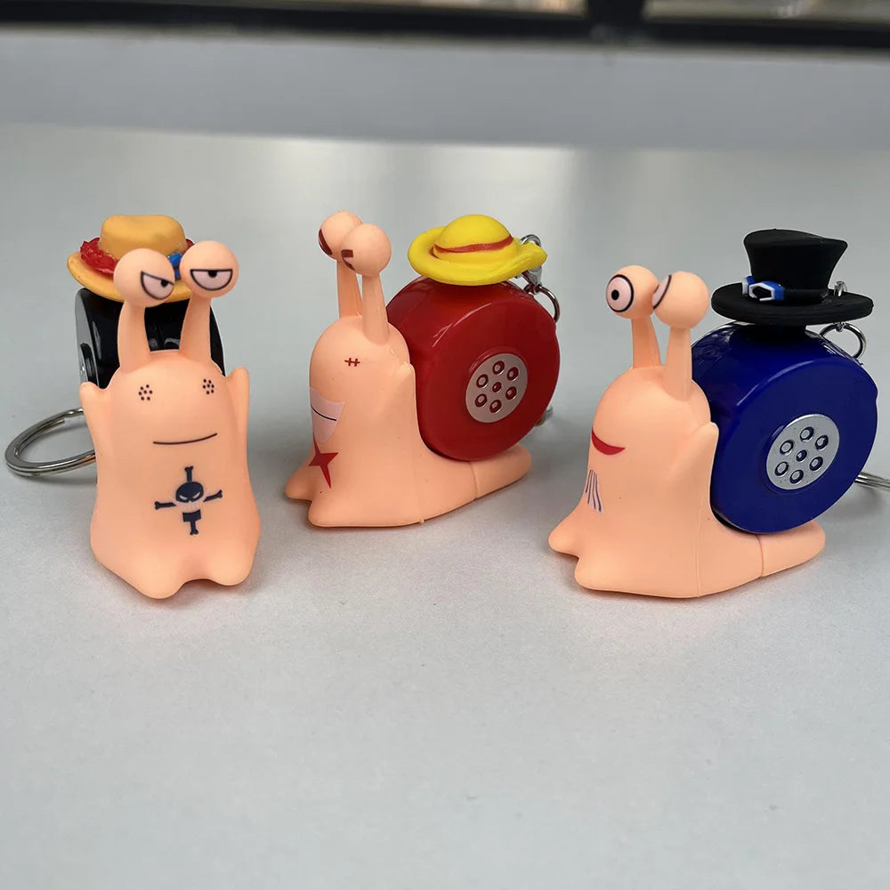 One Piece Den Den Mushi Sound Recording Snail Phone Toy
