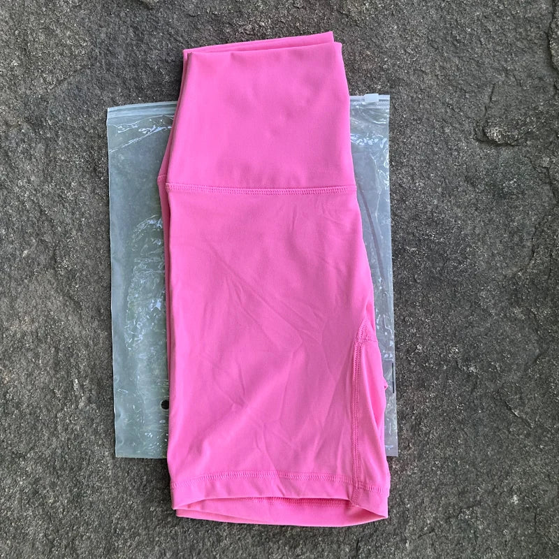 Women's High Waist Tummy Control Seamless Biker Shorts