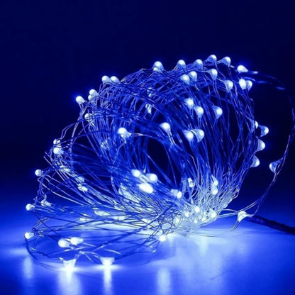 Copper Wire LED Fairy String Lights for Christmas & Party Decor