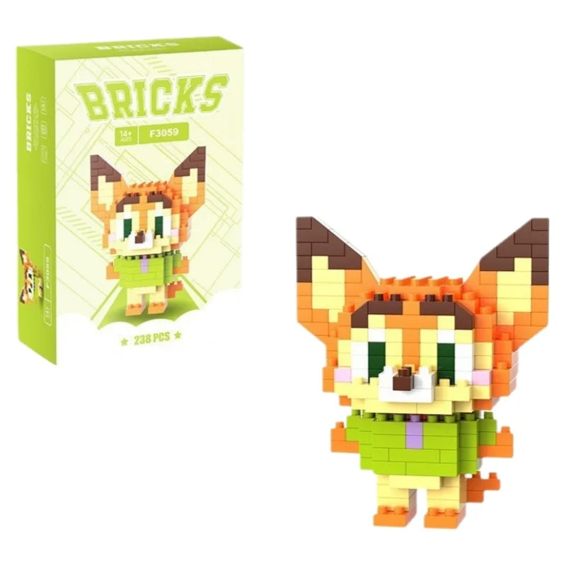 Mini Building Blocks Cartoon Character Figure – Tsum Tsum Style