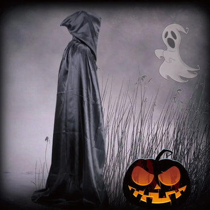 Halloween Hooded Cloak – Unisex Witch Cape Cosplay Costume