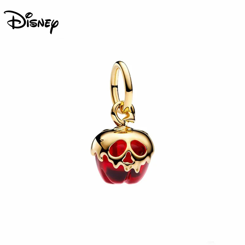 Disney S925 Silver Princess Charm Bead – Fits Pandora Bracelet & Necklace