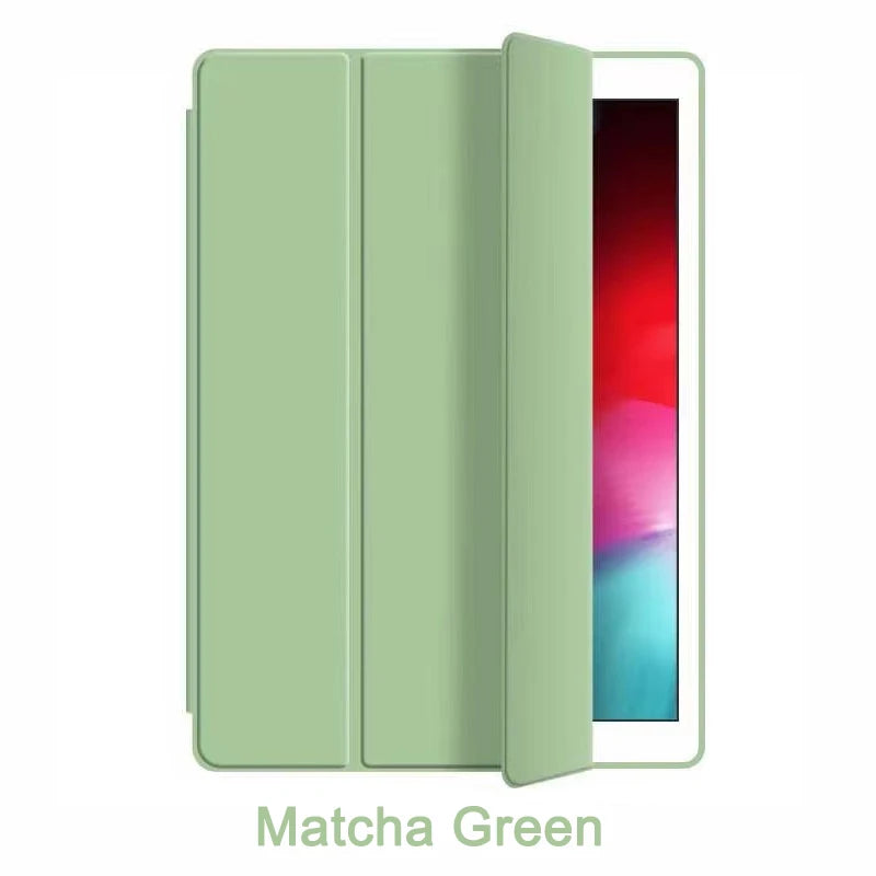 Smart Folio iPad Case – Tri-Fold Stand Cover for iPad Pro, Air, Mini & More
