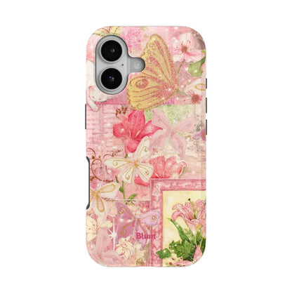 Clmj Pink Garden iPhone Case