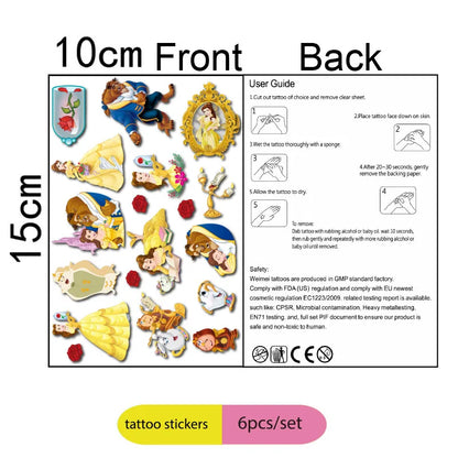 Beauty and the Beast Party Supplies – Disney Princess Birthday Decorations Set