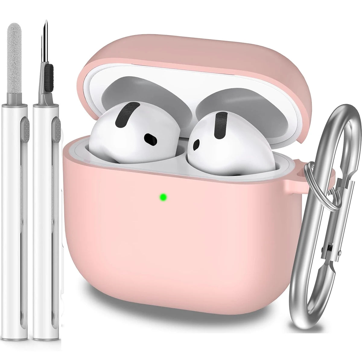 AirPods 4 Case – Military Grade Soft Silicone Shock-Absorbing Cover