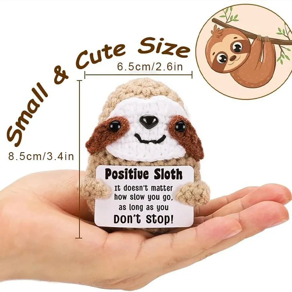 Crochet Pocket Hug Doll – Handmade Knitted Positive Energy Gift