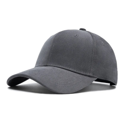 Solid Color Baseball Cap – Unisex Retro Adjustable Hat
