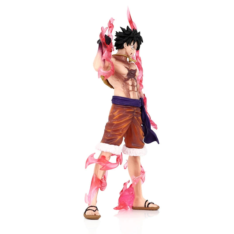 One Piece Monkey D. Luffy Flowing Cherry PVC Action Figure