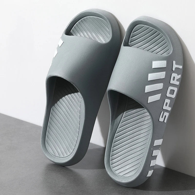 Men's Non-Slip Slide Slippers – Indoor & Outdoor Sandals