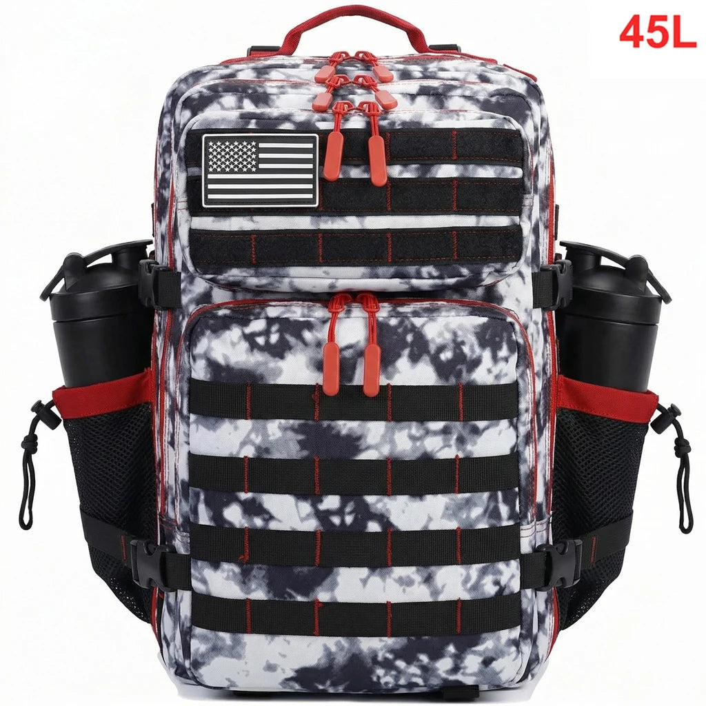 45L Tactical Backpack – Waterproof Military Hiking Bag