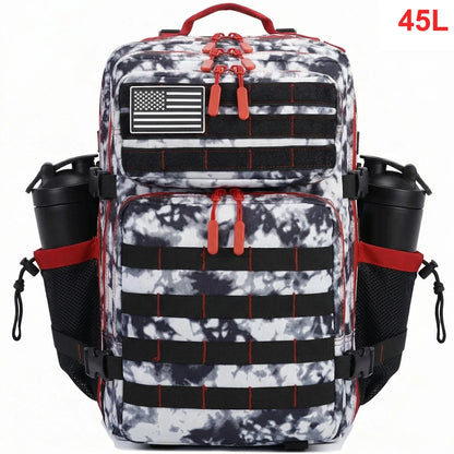 45L Tactical Backpack – Waterproof Military Hiking Bag