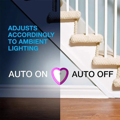 Mini LED Night Light with Dusk-to-Dawn Sensor Plug-In