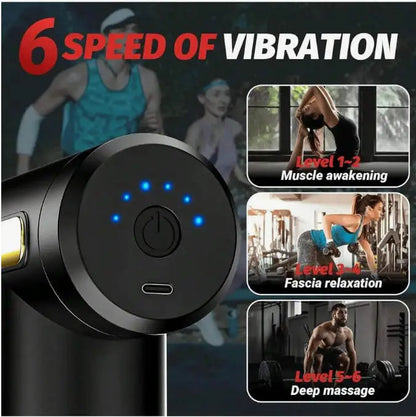 Percussion Massage Gun – Compact Deep Tissue Massager