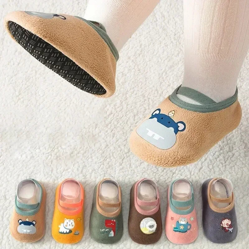 Baby Non-Slip Floor Shoes Soft Sole Toddler Crib Socks