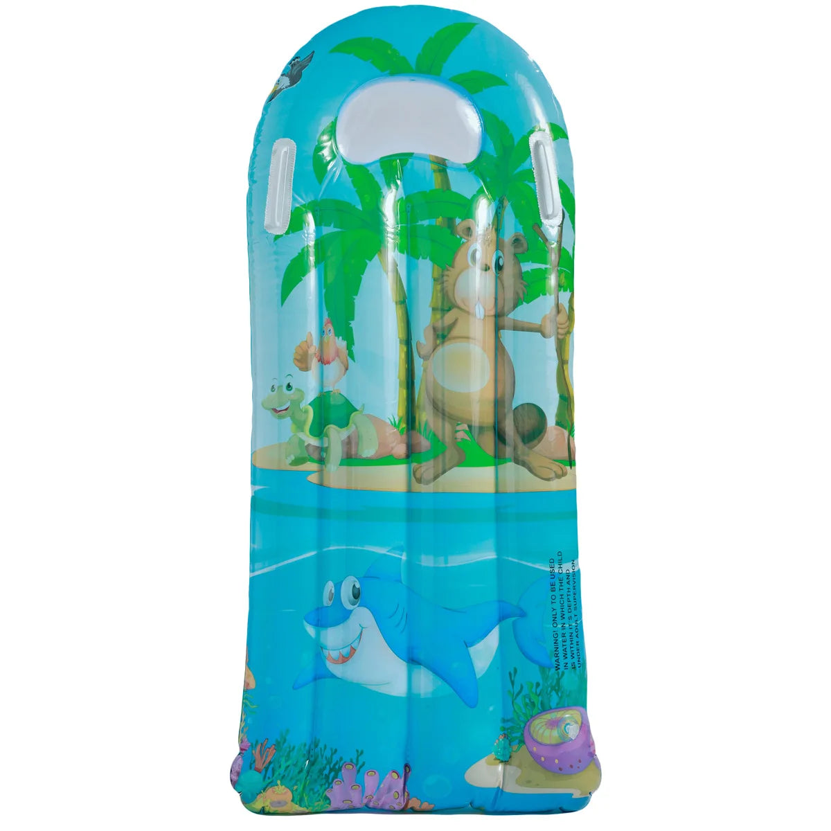 Inflatable Kids Pool Float Board with Handles