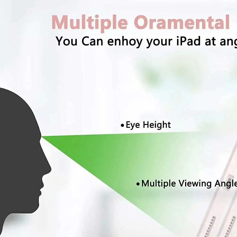 iPad Keyboard Case with Backlight & Touchpad – All Models