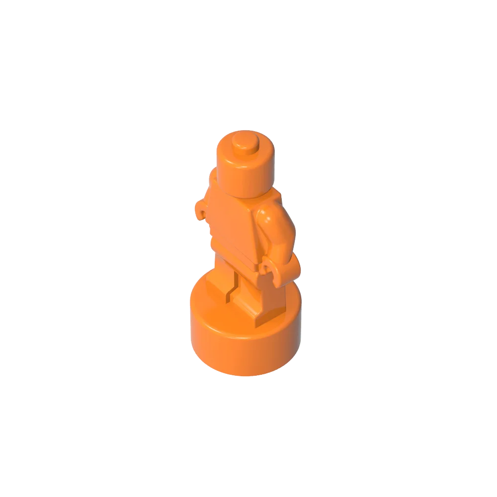 Minifig Trophy Statuette Building Block Part – Compatible Brick Piece