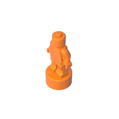 Minifig Trophy Statuette Building Block Part – Compatible Brick Piece