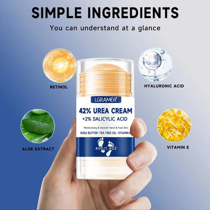 42% Urea 2% Salicylic Acid Foot and Hand Cream