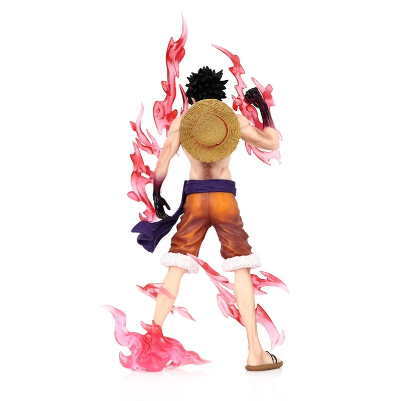 One Piece Monkey D. Luffy Flowing Cherry PVC Action Figure
