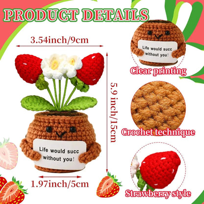 Crochet Pocket Hug Doll – Handmade Knitted Positive Energy Gift