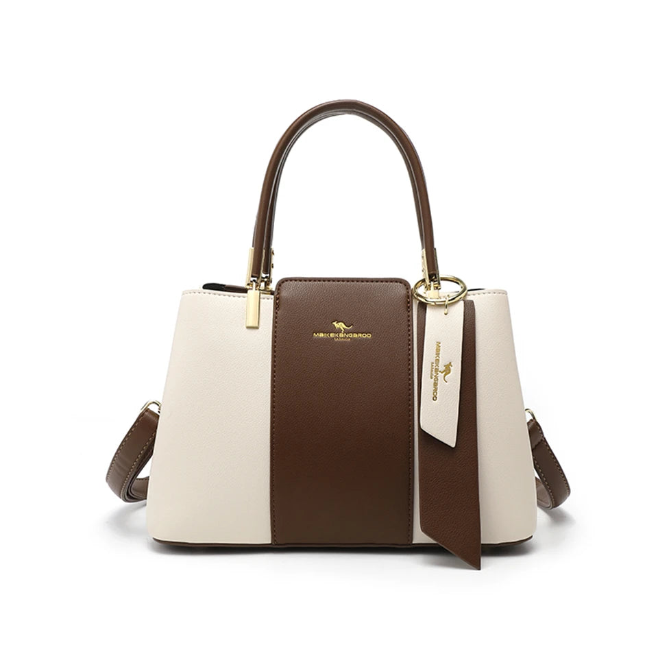 Women's Designer Handbag – Large Capacity Leather Shoulder Bag