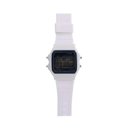 F91W Digital Sports Watch – LED, Waterproof, Unisex