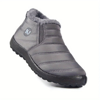 Women's Waterproof Snow Boots – Warm Fur-Lined, Non-Slip