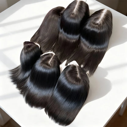 Bone Straight Short Bob HD Lace Front Human Hair Wig 13x4 13x6