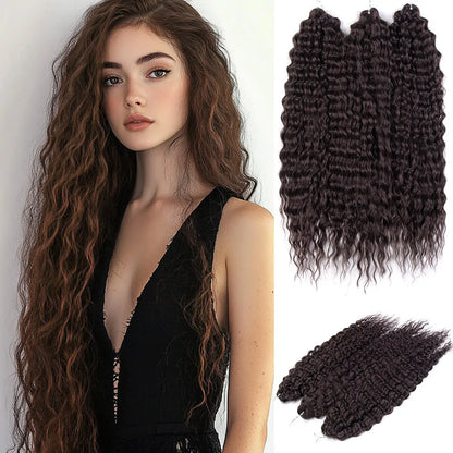 Water Wave Crochet Braiding Hair – Ariel Curl 22 Inch