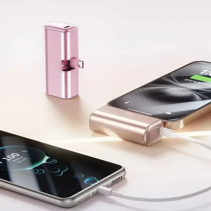 Lenovo Mini Power Bank 30000–50000mAh – USB-C & Lightning Fast Charge