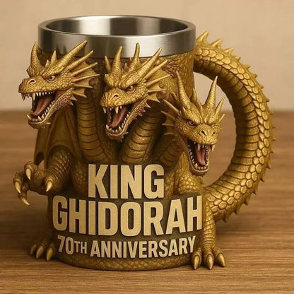 Godzilla 3D Mug – 70th Anniversary Collectible Water Cup