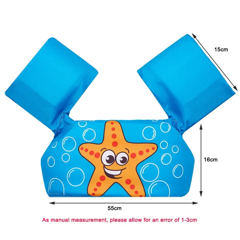 Rooxin Foam Swim Vest and Armbands for Kids