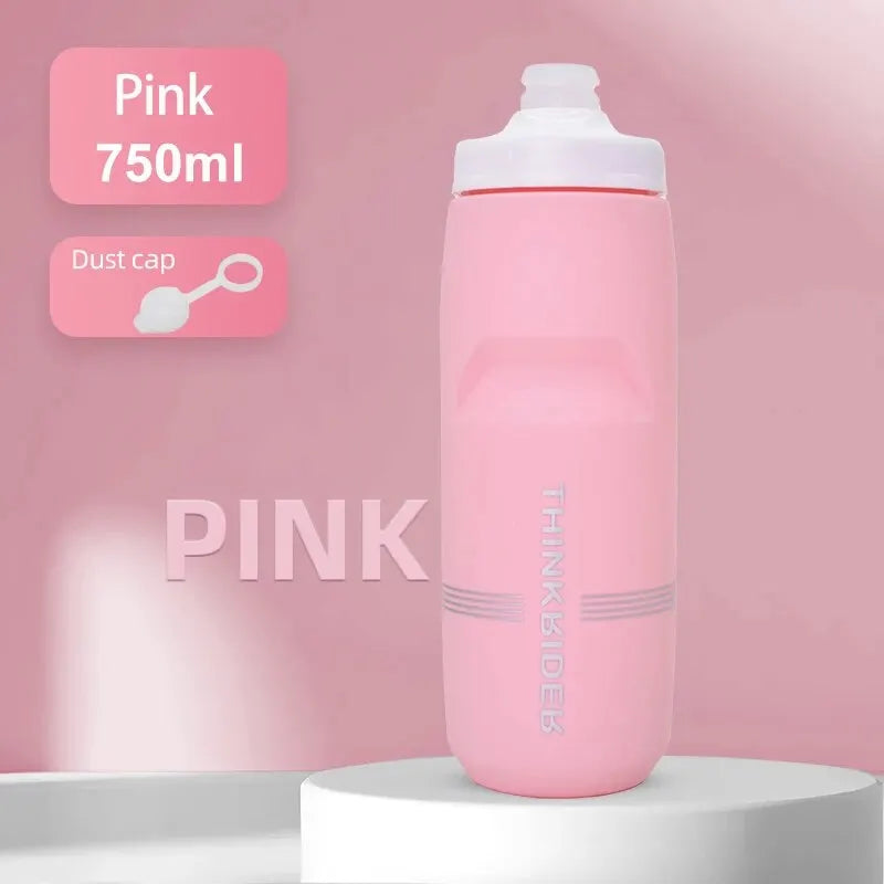 Think Rider 620ML 750ML Large Capacity Cycling Water Bottle