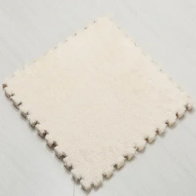 Soft Plush Interlocking Foam Puzzle Floor Mat Tiles