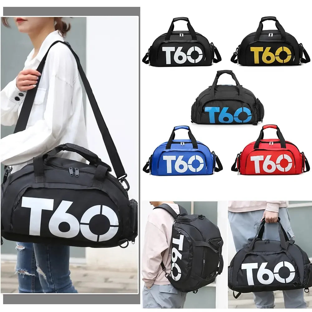 Gym Bag with Shoe Compartment – Large Capacity Sports Duffel