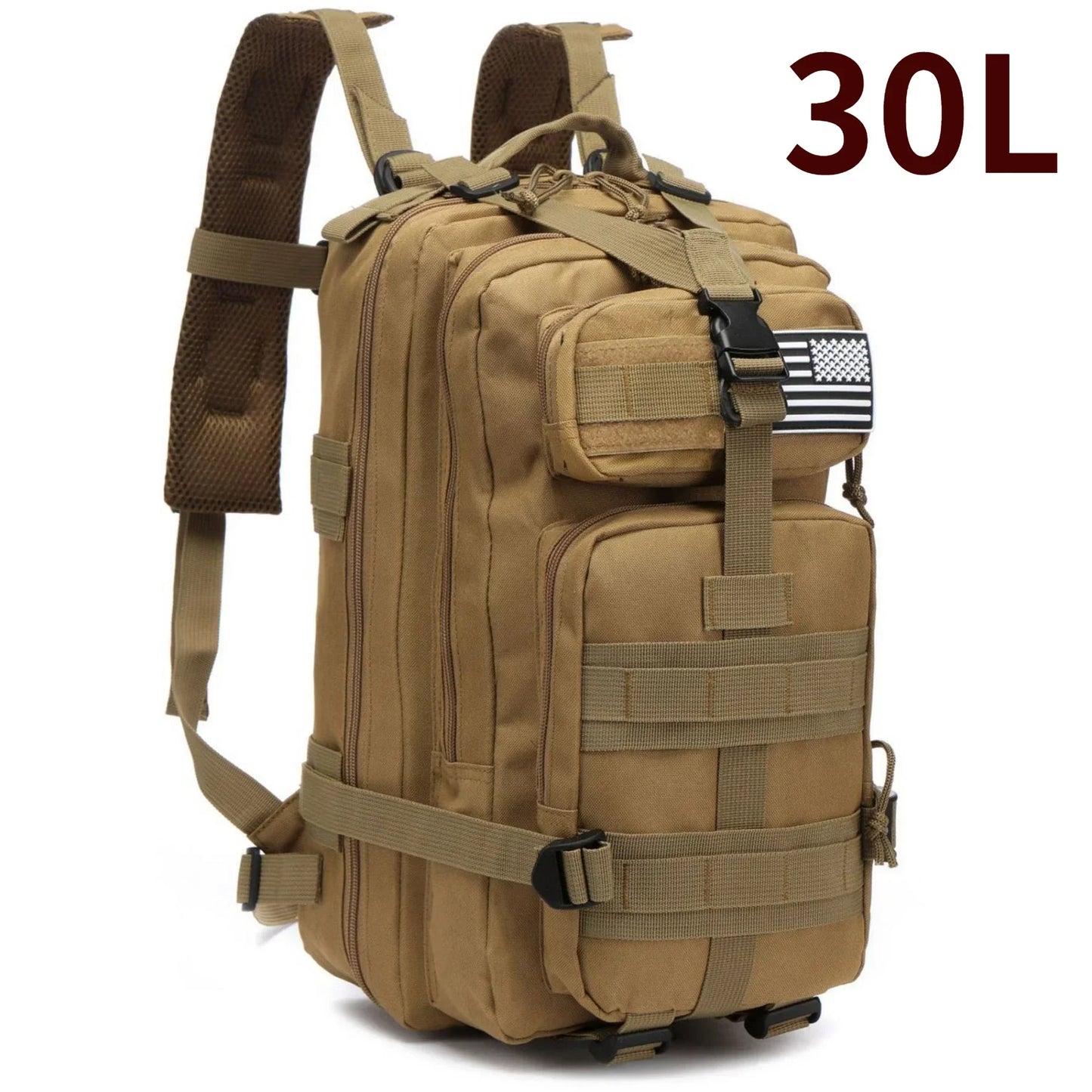 50L Tactical Backpack – 1000D Nylon Waterproof Military Rucksack for Hiking, Hunting & Outdoor