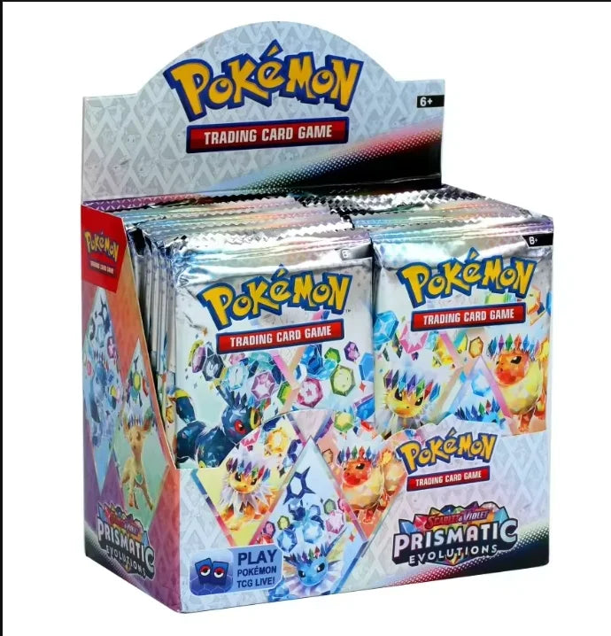 360PCS Pokémon Destined Rivals Prismatic Evolutions Booster Cards