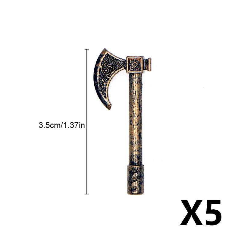 Medieval Military Building Blocks Parts – Castle Knights Weapons Accessories